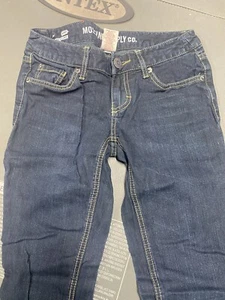 Mossimo Denim Supply Co Juniors Size 1R Short Skinny Jambe Moulinet - Picture 1 of 7