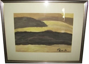 QUANDO DIPINTO AD ACQUARELLO SU CARTA - TRAMONTO SUL MARE  - Foto 1 di 1