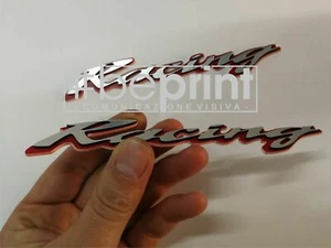 COPPIA SCRITTA RACING LATERALE FIAT UNO TURBO IE - TIPINO CONFORME. - Foto 1 di 2
