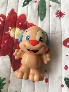 2013 Mattel Fisher Price Laugh & Learn Rattle Puppy Dog Blue Ears Replacement - Picture 1 of 1