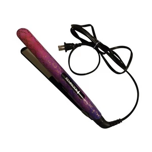 Remington 1" Flat Iron S1520 Ceramic Plate 400 F 30 Second Heat Up Purple Aztec - Picture 1 of 9