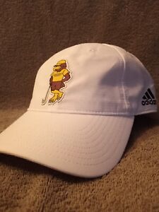 Adidas White Cap with Southern Mississippi Eagle on front
