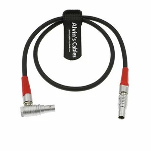 4 Pin Male to Male Cable for Arri LBUS FIZ MDR Wireless Focus Right Angle - Picture 1 of 7