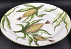 Vintage Laurie Gates Corn Platter Serving Oval Dish Bowl Korn Thanksgiving Table