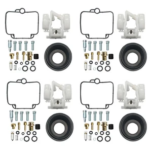 4 x FOR Suzuki GSXR1100 1989 - 1992 Carburetor Repair Kit diaphragm Float - Bild 1 von 6