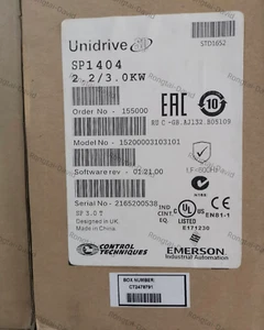 1 Stück Emerson SP1404 Frequenzumrichter Brandneu Expressversand - Bild 1 von 1