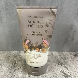 Bath & Body Works Sunrise Woods Creamy Body Scrub 8 fl oz Shea Butter & Vit E - Picture 1 of 2