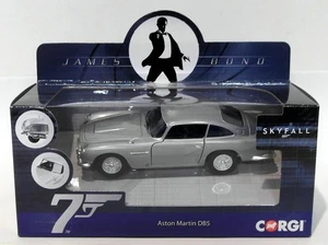 Corgi 1/36 Scale CC04310 - Aston Martin DB5 - James Bond 007 Skyfall - Silver - Picture 1 of 2