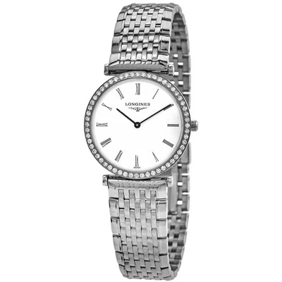 Longines La Grande Classique Quartz White Dial Ladies Watch L4.513.0.11.6 - Image 1 of 4