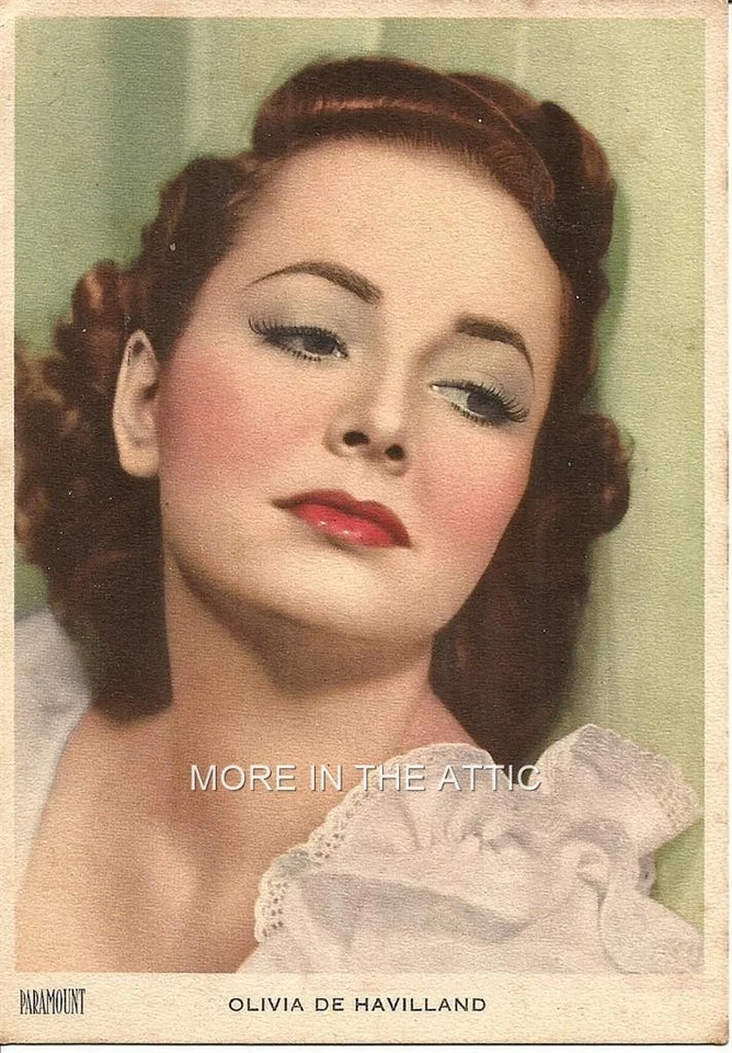 OLIVIA DE HAVILLAND ORIGINAL VINTAGE MAIL AWAY PORTRAIT PREMIUM - Image 1 of 1