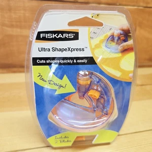 Herramienta cortadora de forma troquelada FISKARS Ultra ShapeXpress + 2 cuchillas NUEVO SELLADO - Imagen 1 de 8