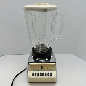 Licuadora vintage OSTERIZER Imperial VIII modelo 8 velocidades 542 MCM cromada PROBADA - Imagen 1 de 12
