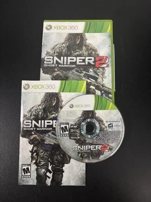 Sniper 2 Ghost Warrior (Microsoft Xbox 360) 2013 CiB completo con manual probado  Foto 1 de 4