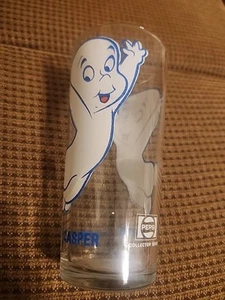 Vintage Pepsi Character Glass 1970's Casper the Friendly Ghost Harvey Cartoons - Picture 1 of 1