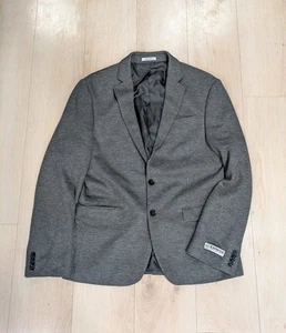 Blazer de 2 botones para hombre Express Photographer ajustado gris carbón talla 38S - Imagen 1 de 4