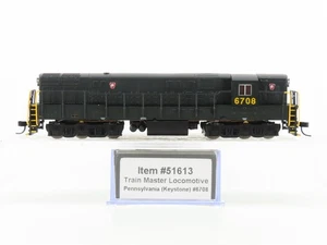 N Scale Atlas 51613 PRR Pennsylvania H24-66 Trainmaster "Keystone" Diesel #6708 - Picture 1 of 12
