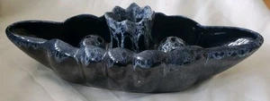 Vntg Van Briggle Midnight Blue Drip Glazed Vase With Smaller Vase Inside, Signed - Picture 1 of 7