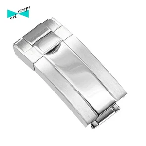 Uhrenarmbandschließe Gummi blau Rolex Submariner Daytona 16mm / 9mm - Bild 1 von 5