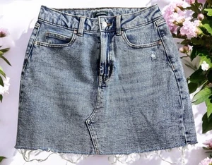 Falda vaquera Wild Fable talla 4 informal mediana azul lavado - Imagen 1 de 5