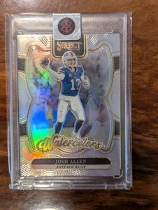2024 Select Josh Allen Watercolors SSP CASE HIT #13 Bills  - Picture 1 of 2