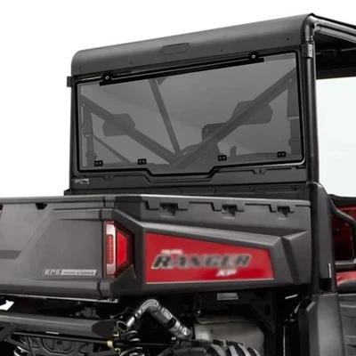 Tinted Rear Windshield For Polaris Ranger 570/ 900/ 1000 XP/ PRO XD 2017-2025 - Image 1 of 4