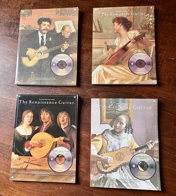 The Frederick Noad Guitar Anthology (Juego completo de 4 volúmenes con CD) - Amsco Foto 1 de 4