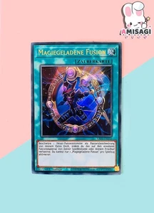 Yu-Gi-Oh! Card Magiegeladene Fusion RA01-DE058 Trading Card TCG German - Picture 1 of 3