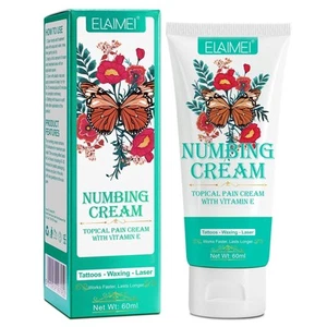 Crema Natural Adormecedora Anestesica Para Antes De Tatuajes 6-8 Horas Sin Dolor - Picture 1 of 8
