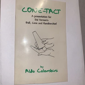 Cone-Tact by Aldo Colombini, Magic Trick booklet ONLY 1998 Mamma Mia Magic - Picture 1 of 3