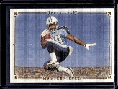 2008 Upper Deck Masterpieces Chris Johnson Rookie RC #38 Titans - Image 1 of 2