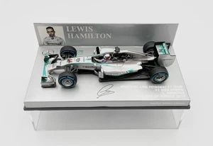 Minichamps 1/43 Mercedes W05 Hamilton 2014 Japanese GP *RAIN TIRE* 410140744 - Bild 1 von 7