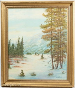 Stunning Canadian Impressionist Painting by Alice Smith North Pine B.C. Fine! - Picture 1 of 10