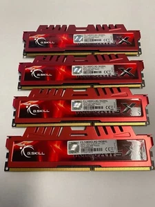 G.SKILL RIPJAWS X SERIES 16GB (4 x4GB) 240-Pin DDR3 SDRAM DDR3 1600 PC3-12800 - Picture 1 of 2