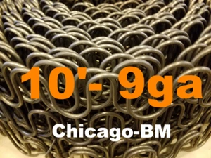 Muebles de 10' pies calibre 9 Zig Zag - 9ga resortes - tapicería de automóviles - hecho en EE. UU. - Imagen 1 de 4