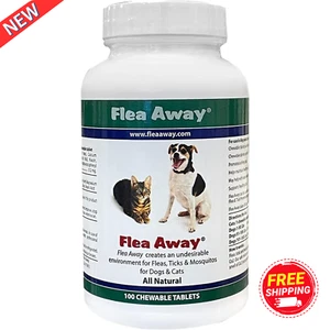100Tablets Flea Tick Mosquito Repellent Medication Medicine Pills for Dogs& Cats - Picture 1 of 6