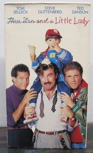 Three Men And A Little Lady (VHS) Tom Selleck Steve Guttenberg Ted Danson - Picture 1 of 5