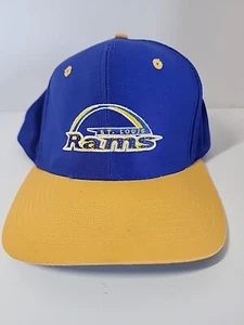 VTG St. Louis Rams Logo 7 Snapback Hat Lights Up OSFA - Picture 1 of 9