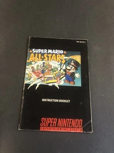 super mario all stars snes manual - Picture 1 of 5