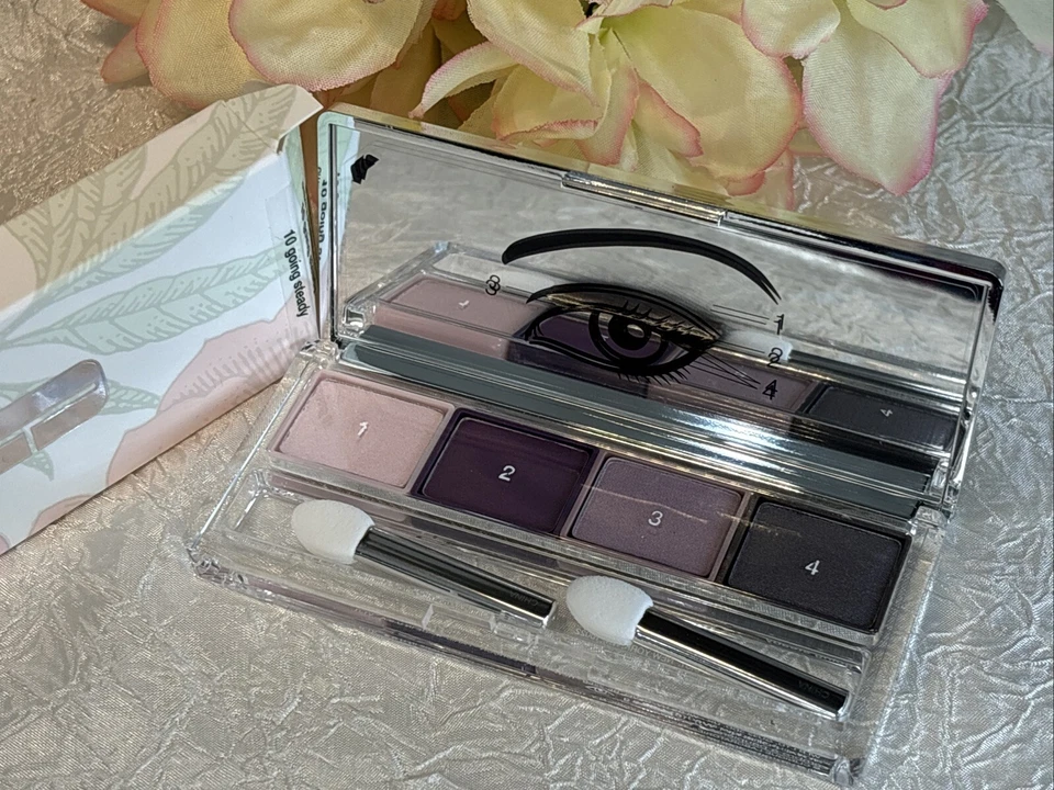 Clinique All About Shadow Quad - 10 Going Steady - 0.16 oz Compact NIB Free Ship - Image 1 of 1