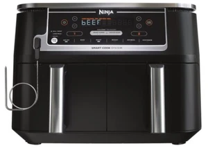 Ninja Foodi 10 Qt 6 In 1 DualZone XL 2 Basket Air Fryer Smart Healthy Cooking  - Picture 1 of 9