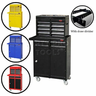 Tool Box Chest Cabinet Top Box And Rollcab With Drawrs Portable New - Image 1 of 4