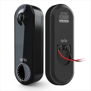 Essential Wired Video Doorbell - HD Video, 180° View, Night Vision, 2 Way Audio, - Picture 1 of 10