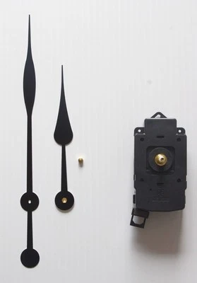 mécanisme à balancier horloge pendule quartz aiguilles poire 17/23cm- canon long - Photo 1/4