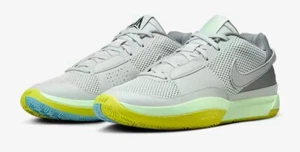 Nike Ja 1 Light Silver Men’s Size 13 Cyber Cool Gray Granite FQ4796 003 - Imagen 1 de 10