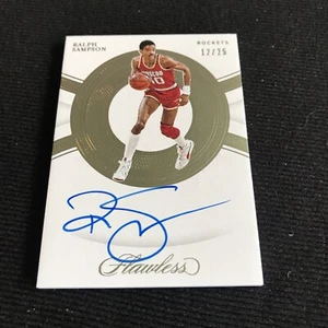 2019-20 Panini Flawless Ralph Sampson #ES-RSP Excellence Signatures Auto 12/25 - Picture 1 of 2