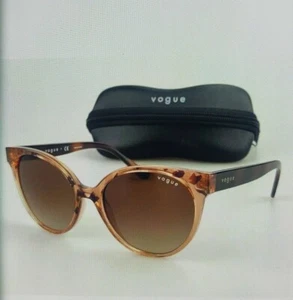 Vogue Sunglasses mod. VO5246 272813 Round Cat Eye Beige Havana New + Case. - Picture 1 of 11