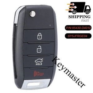 Flip Remote Control Key Fob for Kia Optima 2016 2017 2018 2019 2020 95430-D4010 - Picture 1 of 3