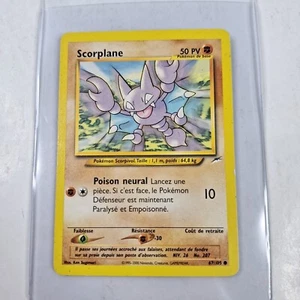 Pokemon Card French Neo Destiny Gligar 67/105 Scorplane Vintage LP - Picture 1 of 3