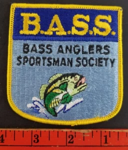 Bass Anglers Sportsman Society Fishing Patch - Picture 1 of 2