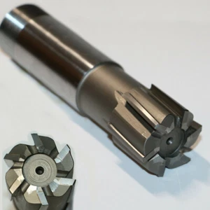 Fresa plana y circunferencial Ø 32 mm fresa de vástago VHM Z = 6 fresa de carburo NUEVO * 260G * - Imagen 1 de 1